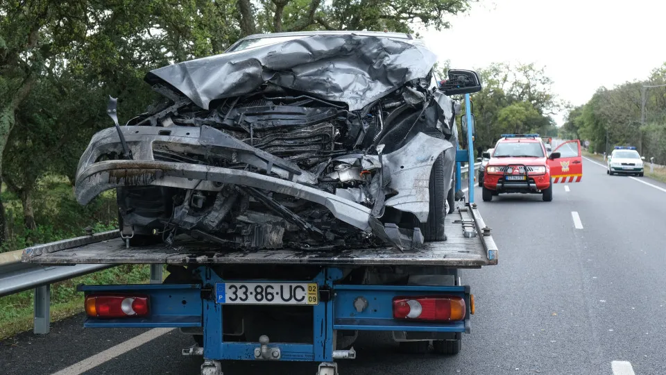 PSP registou 71 mortes em acidentes rodoviários em 11 meses