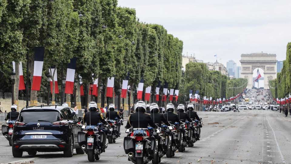 Polícia francesa detém 152 pessoas nas cerimónias do Dia da Bastilha