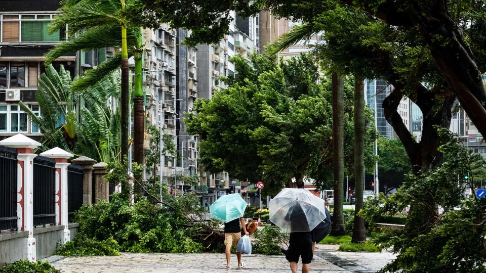 Macau emite alerta de tempestade tropical, o segundo em 11 dias