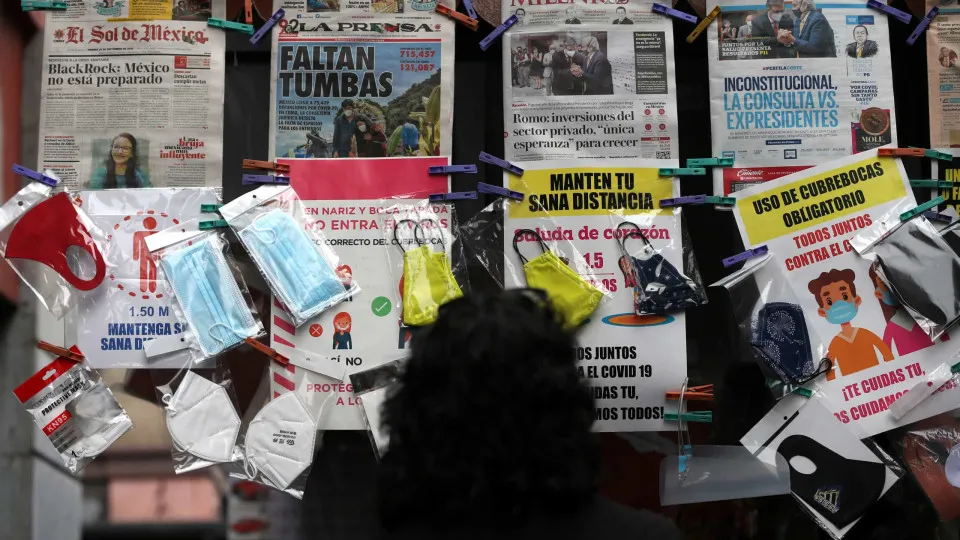 Covid-19: México regista 414 mortos e 4.775 casos nas últimas 24 horas