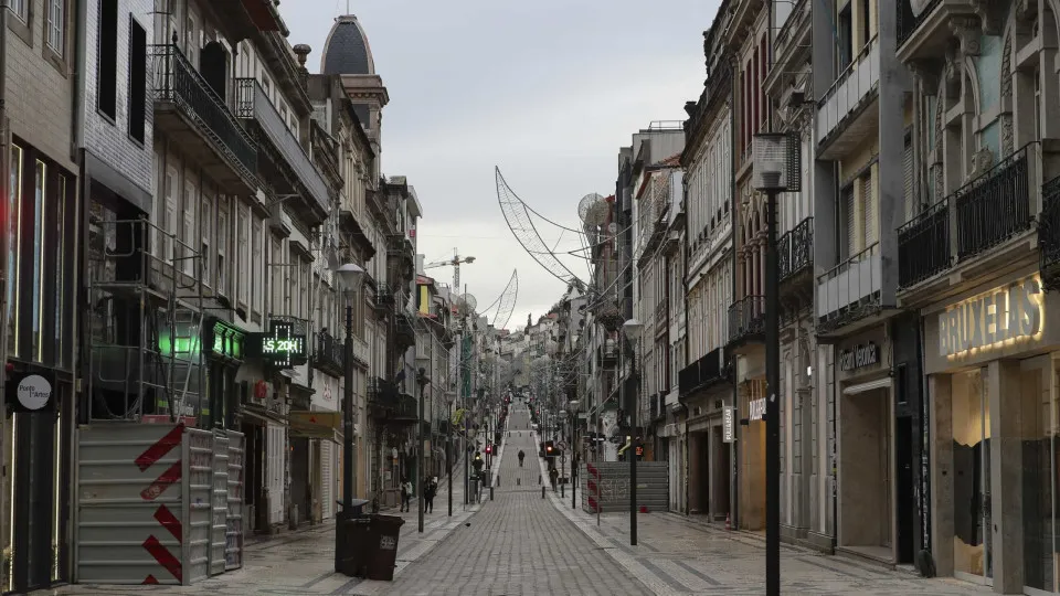 Portugal entrou em novo confinamento geral às 00h00
