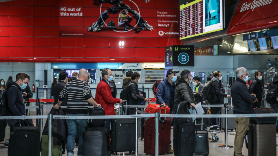 Aeroportos portugueses movimentaram 22,4 milhões de passageiros em 2021