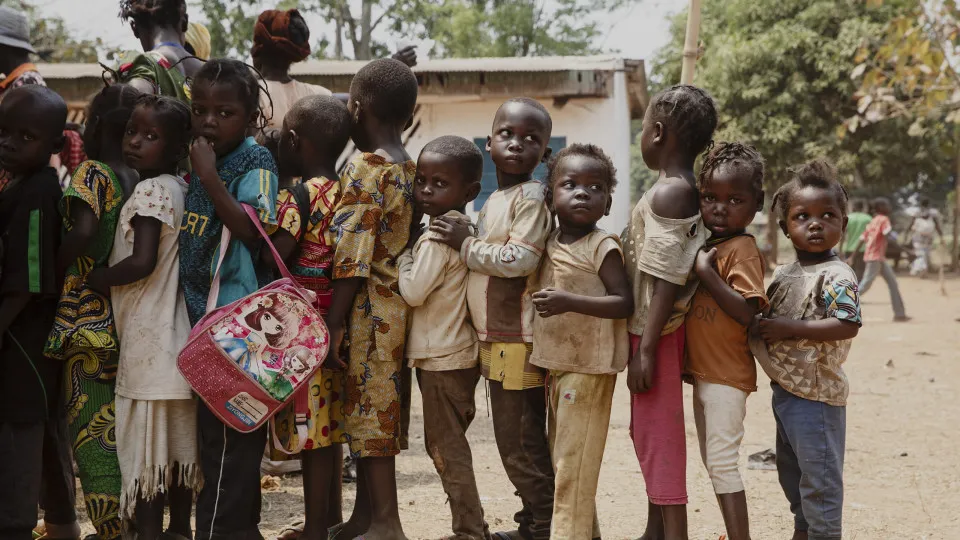Central African Republic internally displaced camp