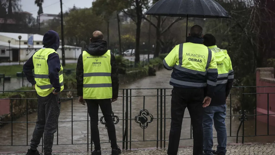 Mau tempo: 692 ocorrências até às 20h, quase metade no distrito de Lisboa