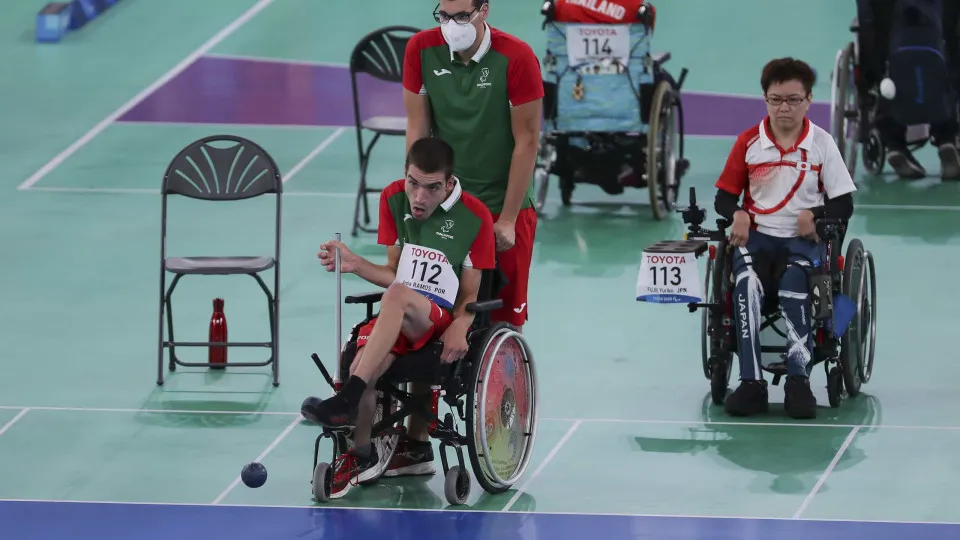 André Ramos é o único luso nos 'quartos' dos individuais de boccia
