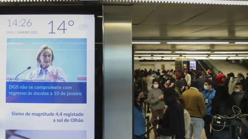 Covid-19: Controlo nas fronteiras áreas vai manter-se até 9 de fevereiro