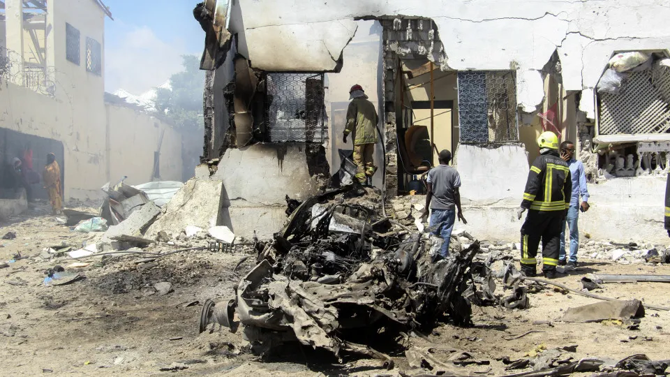 Suicide bomb blast in Mogadishu