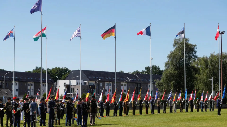 NATO's Supreme Allied Commander Europe (SACEUR) change of command ceremony