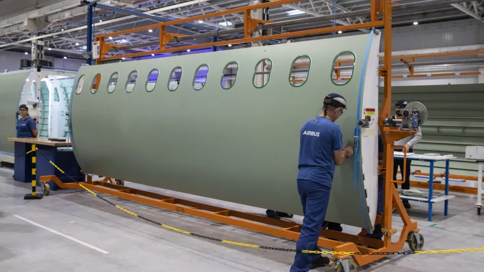 Instalações da Airbus Atlantic Portugal