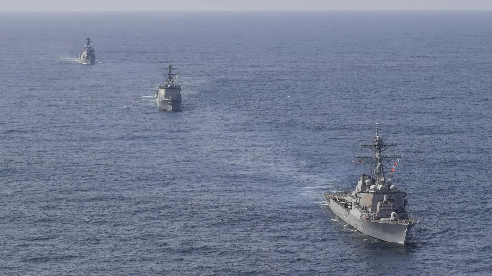 S. Korea-U.S.-Japan missile defense drills