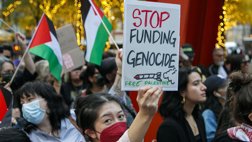 Protesto a pedir cessar-fogo em Gaza termina com detidos em Nova Iorque