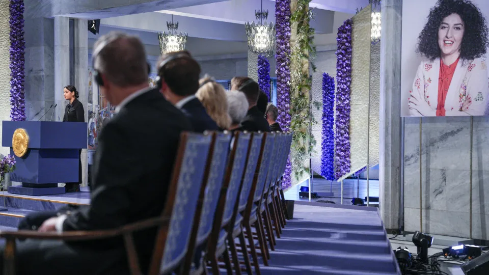 2023 Nobel Peace Prize ceremony in Oslo