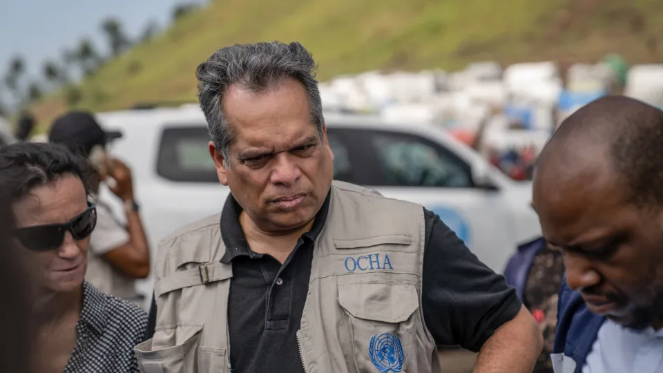 OCHA representative carries out a working visit in Goma