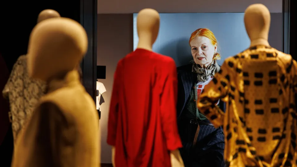 Press preview for auction of 'Vivienne Westwood The Personal Collection' in London