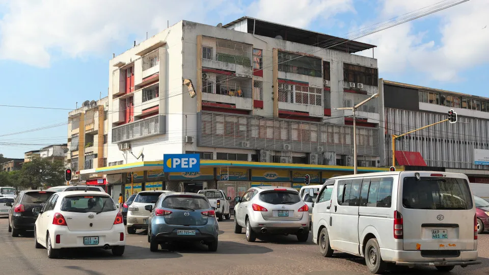 Moçambique: trânsito em Maputo