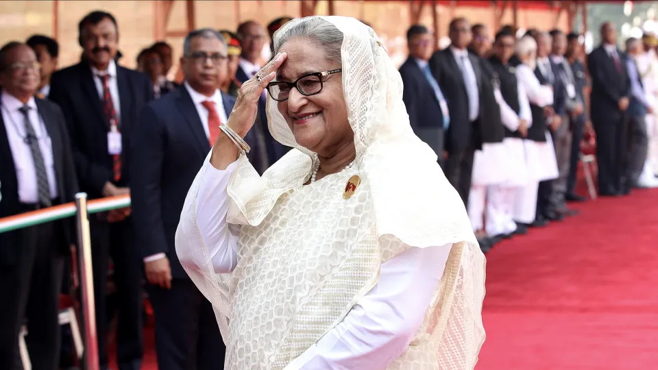 Bangladeshi Prime Minister Sheikh Hasina visits New Delhi