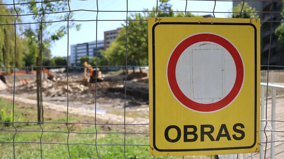 Obras de reabilitação e renaturalização do rio Este em Braga