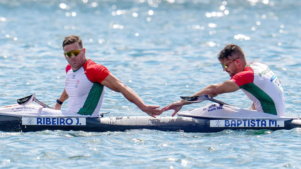 Canoístas João Ribeiro e Messias Baptista sextos na final de K2 500 metros dos Jogos Olímpicos