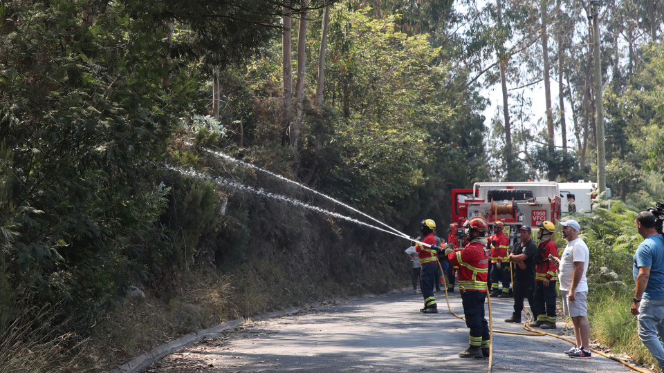 Fogo na Madeira concentra meios na Serra de Água e Curral das Freiras