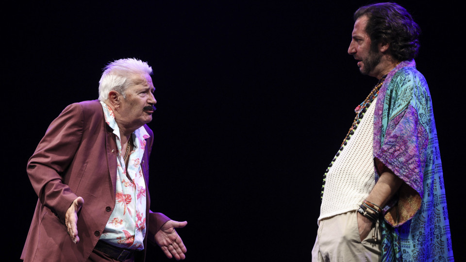 José Pedro Gomes e Aldo Lima são 'Amigos da Treta' no Teatro Villaret