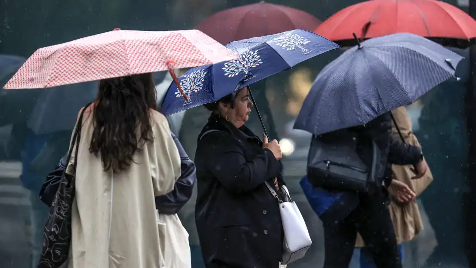 Nove distritos de Portugal continental sob aviso laranja devido a chuva