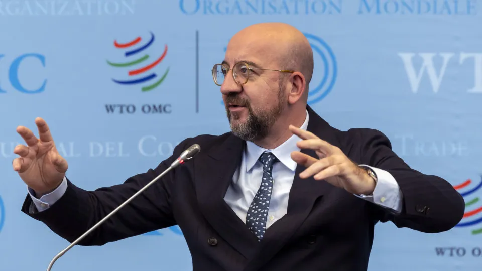 Charles Michel quer UE "dona do seu destino" face aos EUA