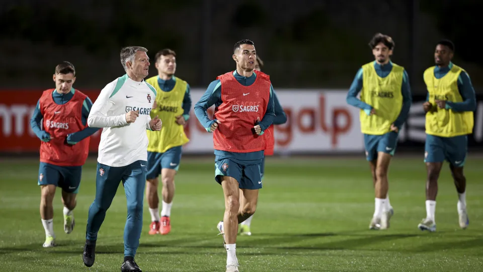 Portugal faz último treino na Cidade do Futebol com Palhinha em dúvida