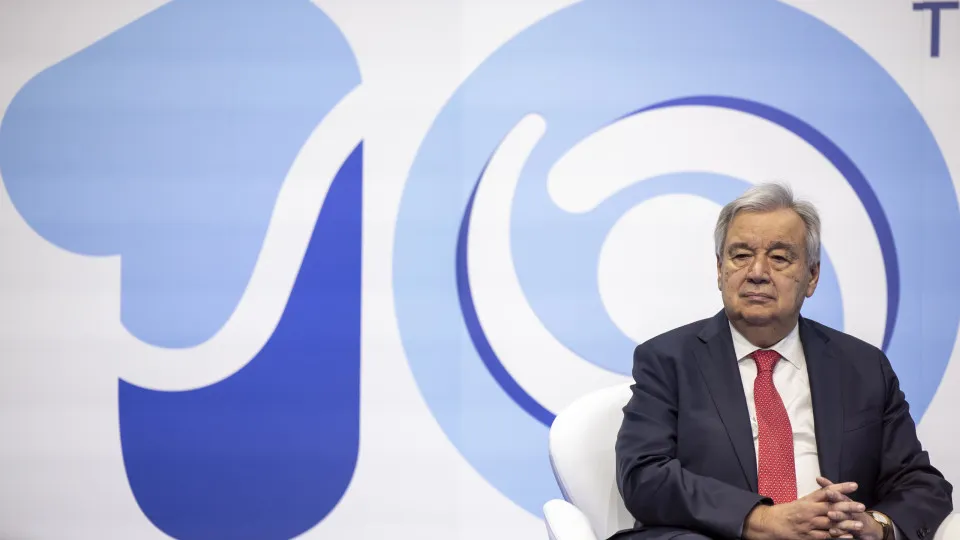 Guterres pede paz contra a "erosão da confiança" no mundo