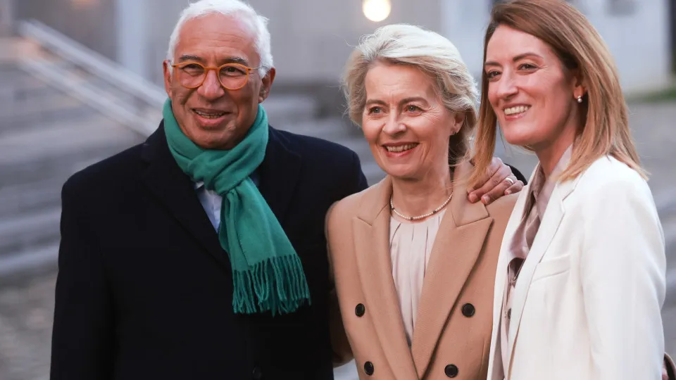 Costa e Von der Leyen prometem trabalhar para bons empregos e mais defesa
