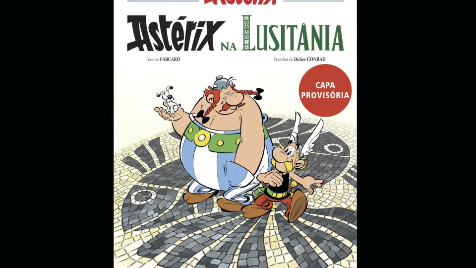Nova BD de Astérix e Obélix passa-se na antiga Lusitânia e sai em outubro