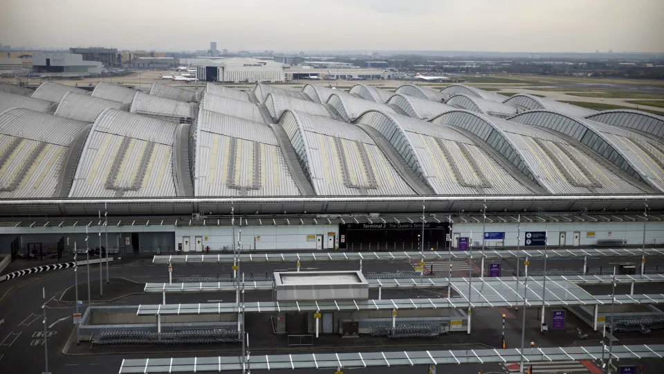 Heathrow Airport closes all day over power outage following nearby fire