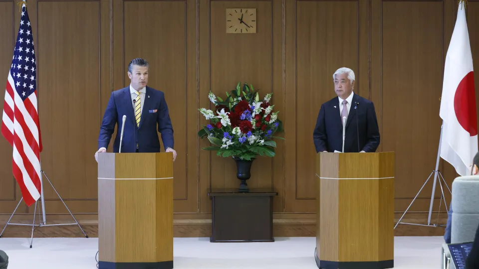 Japan-US defense ministerial meeting