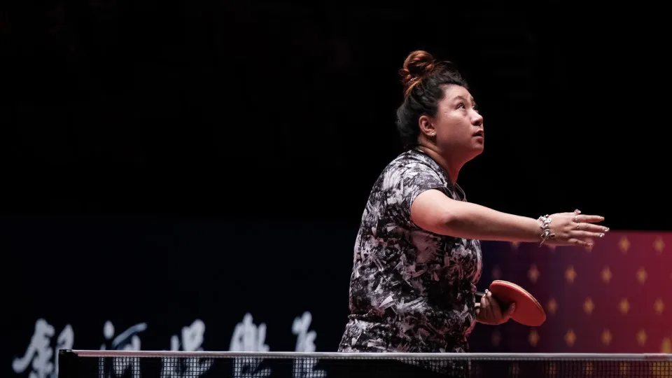 Mesa-tenistas portugueses Marcos Freitas e Jieni Shao eliminados no Europe Smash