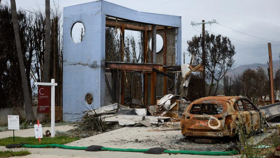 Los Angeles area fire recovery efforts