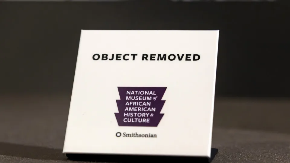 Smithsonian refutes allegations it is removing artifacts from the National Museum of African American History and Culture