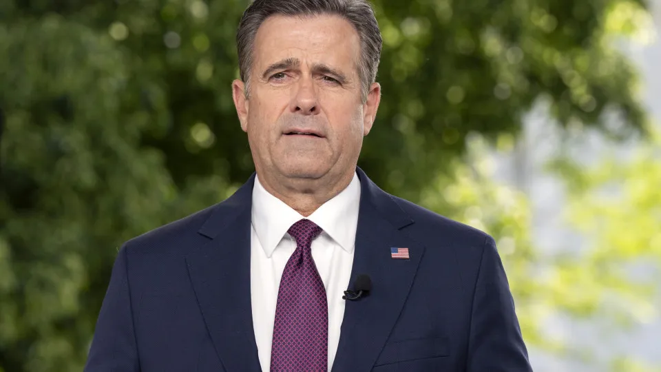 CIA Director John Ratcliffe attends TV interview at the White House