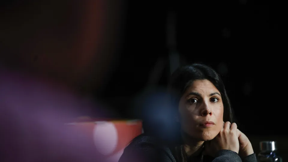 Legislativas/BE: Mariana Mortágua na Marinha Grande