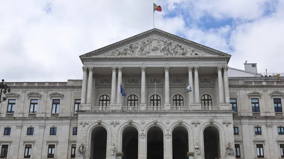Fachada da Assembleia da República