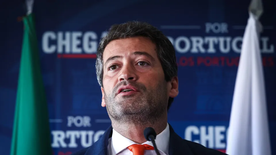 Chega: Conferência de imprensa do presidente, André Ventura