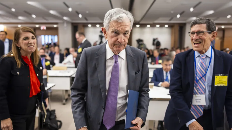 Fed Chair Jerome Powell speaks at Reserve Board's International Finance Division