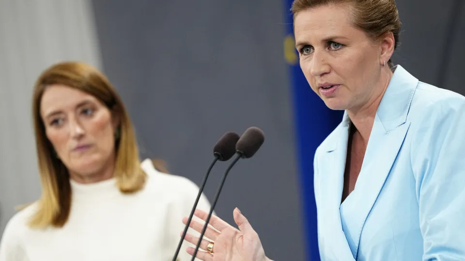 Denmark's Prime Minister and President of the European Parliament held press conference ahead of EU Presidency
