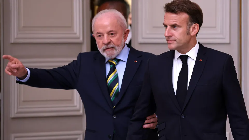 Brazilian President Lula visits France