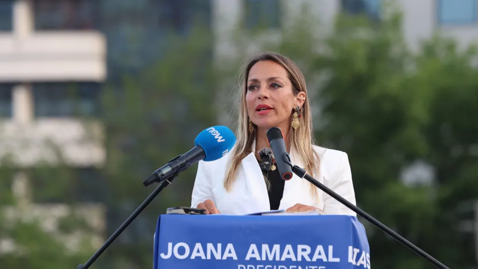 ADN: Joana Amaral Dias apresenta candidatura à presidência da República