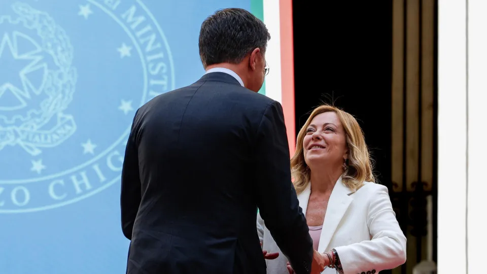 NATO Secretary General Rutte visits in Rome