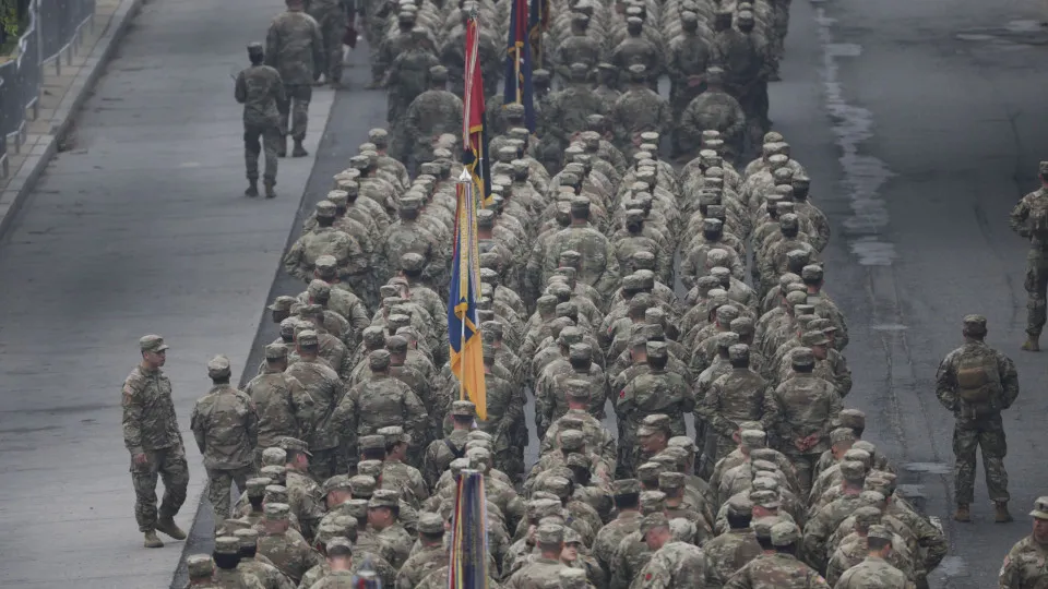 US Army's 250th birthday celebration in Washington DC