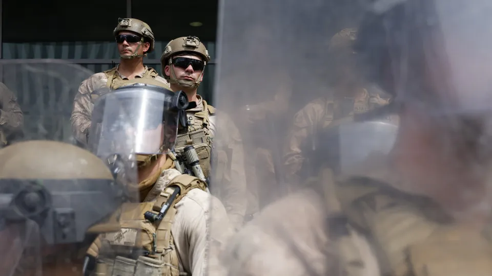 'No Kings' Protest in Los Angeles
