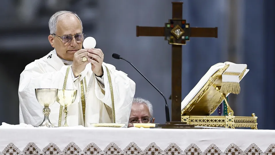 Pope Leo XIV presides over Mass on the Solemnity of the Most Holy Trinity, Jubilee of Sports&#xA;