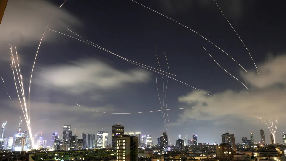 Iranian ballistic missile attack on Tel Aviv