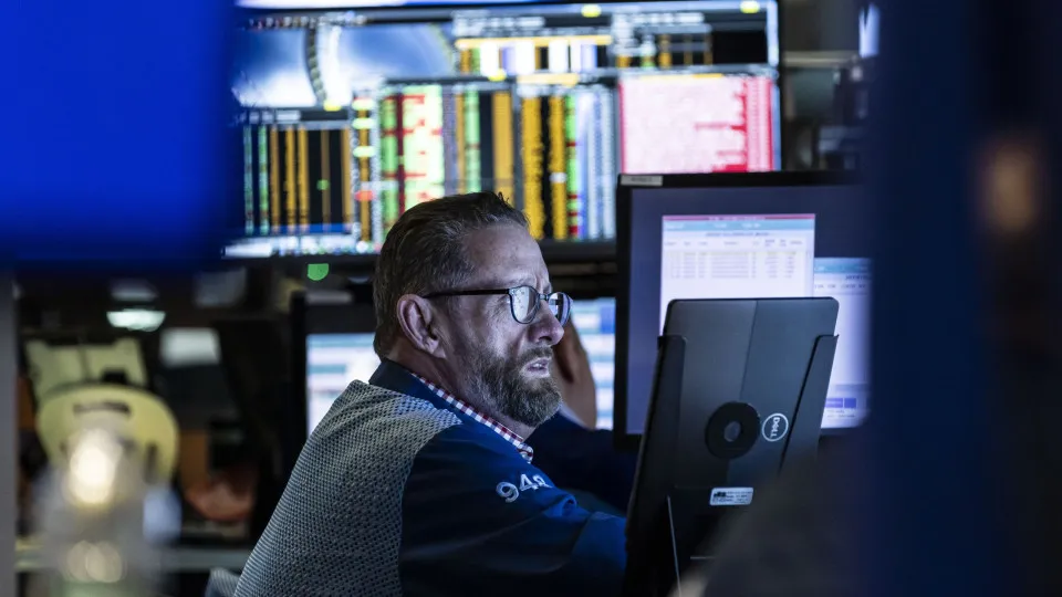 New York Stock Exchange as Fed leaves rates unchanged