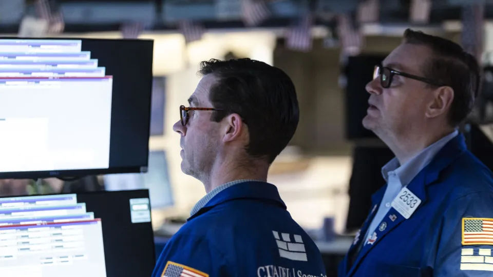 New York Stock Exchange as Fed leaves rates unchanged
